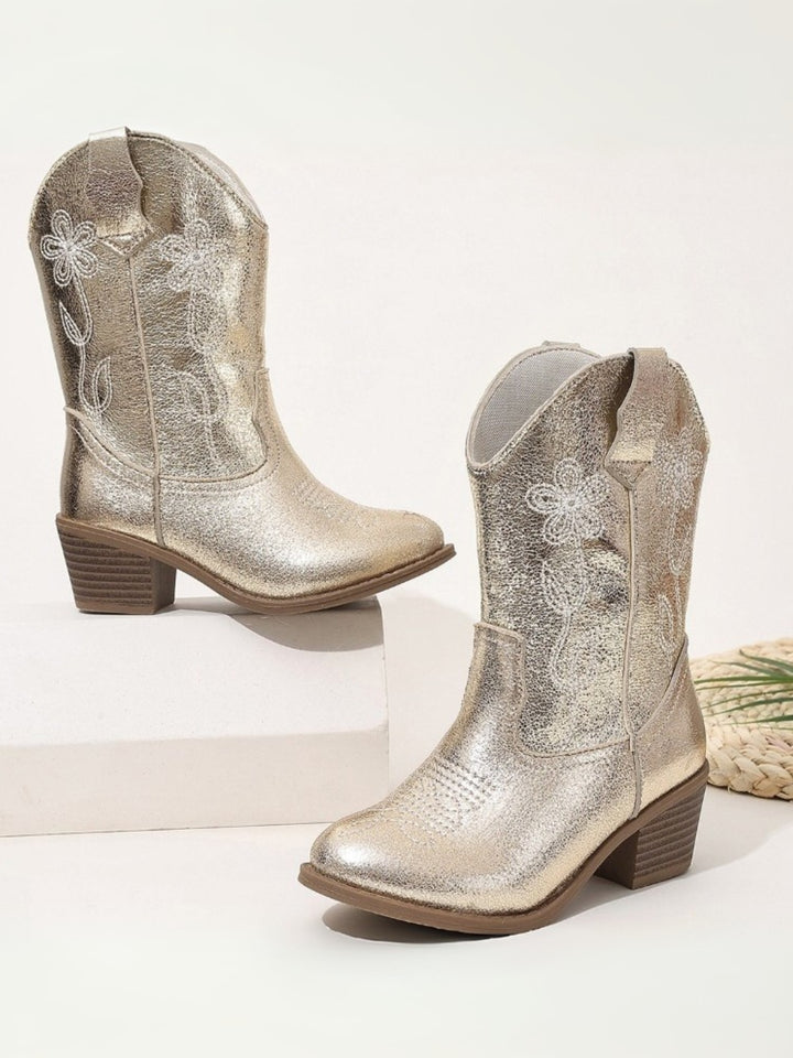 Shimmering Western Cowgirl Boots