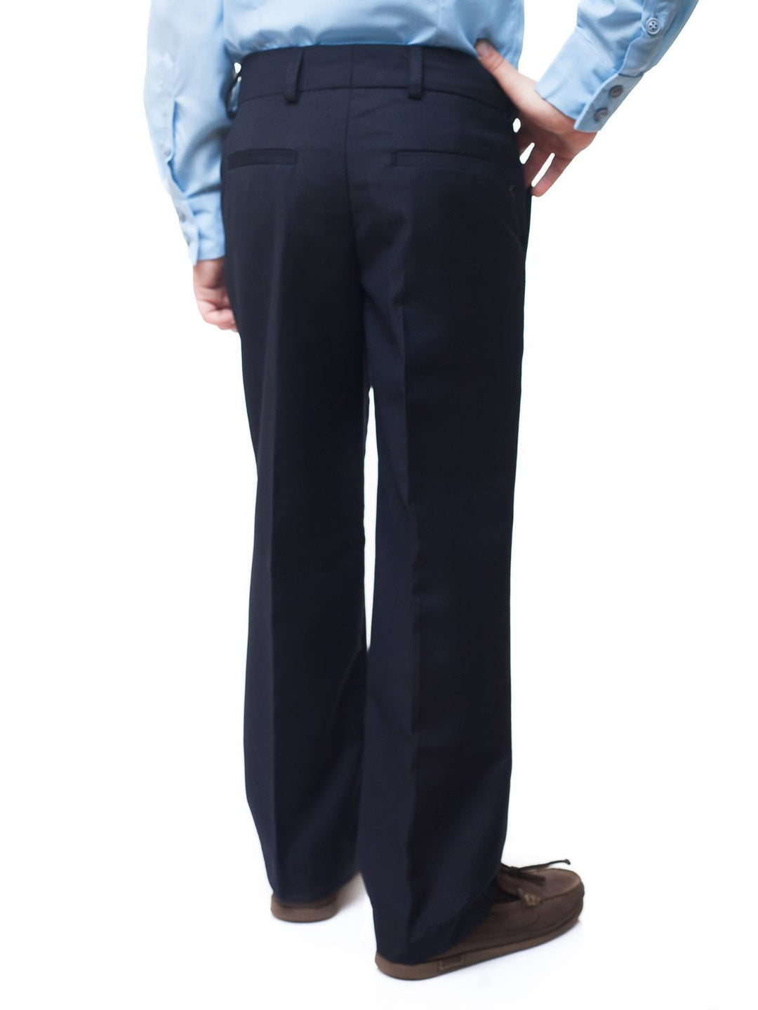 Blue Classic Uniform Trouser Pants by Kids Couture Mia Belle Girls