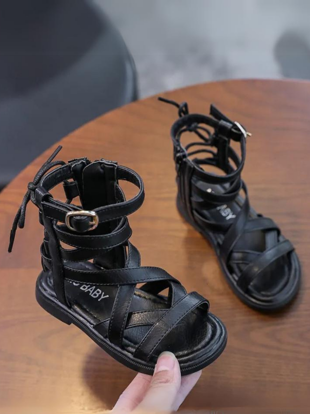 Mia Belle Girls Gladiator Sandals | Shoes By Liv and Mia