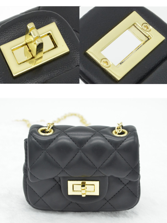 Toddler Fashion Accessories | Little Girls Quilted Crossbody Handbag