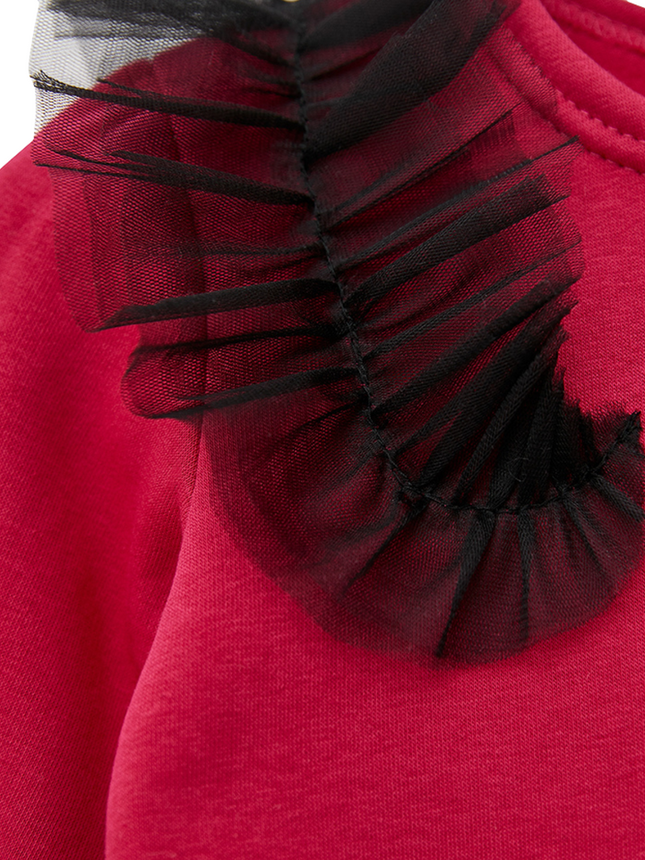 Adorable Pink Tulle Shoulder Tunic by Kids Couture Mia Belle Girls