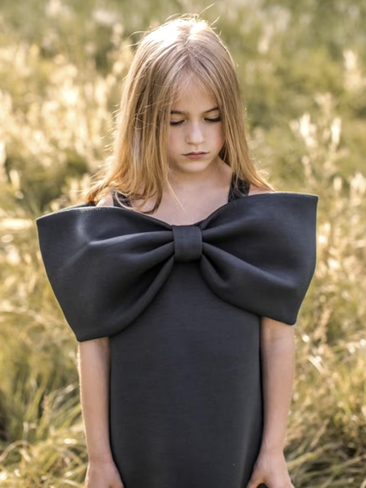 Perfectly Delicate Bow Tank Dress