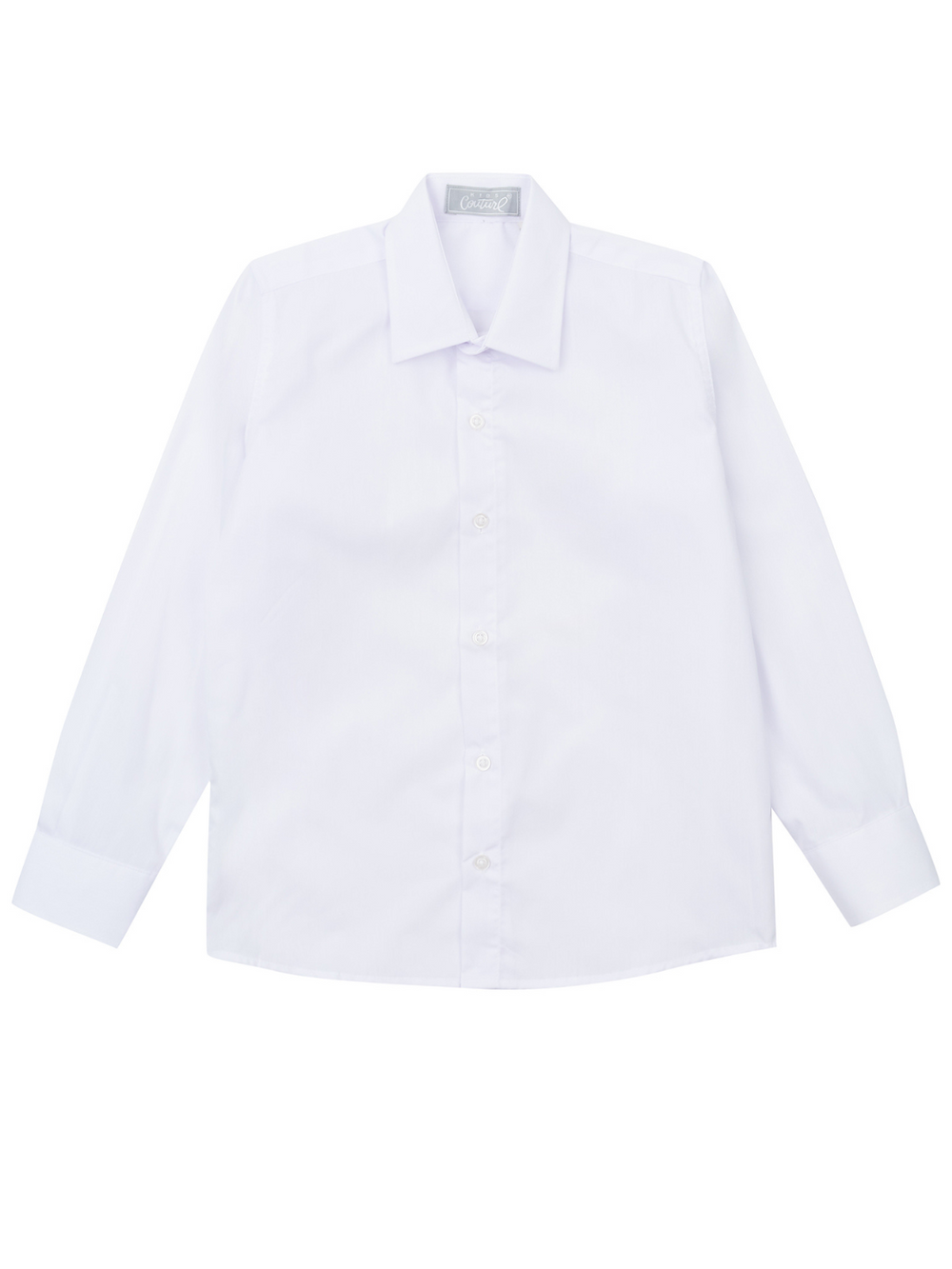 White Collared Dress Shirt by Kids Couture Mia Belle Girls