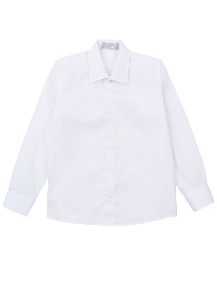 White Collared Dress Shirt by Kids Couture Mia Belle Girls