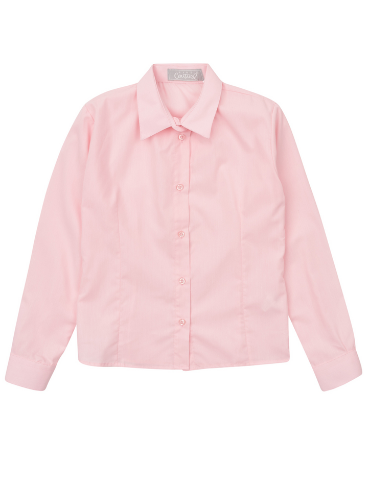 Pink Collared Dress Shirt by Kids Couture Mia Belle Girls