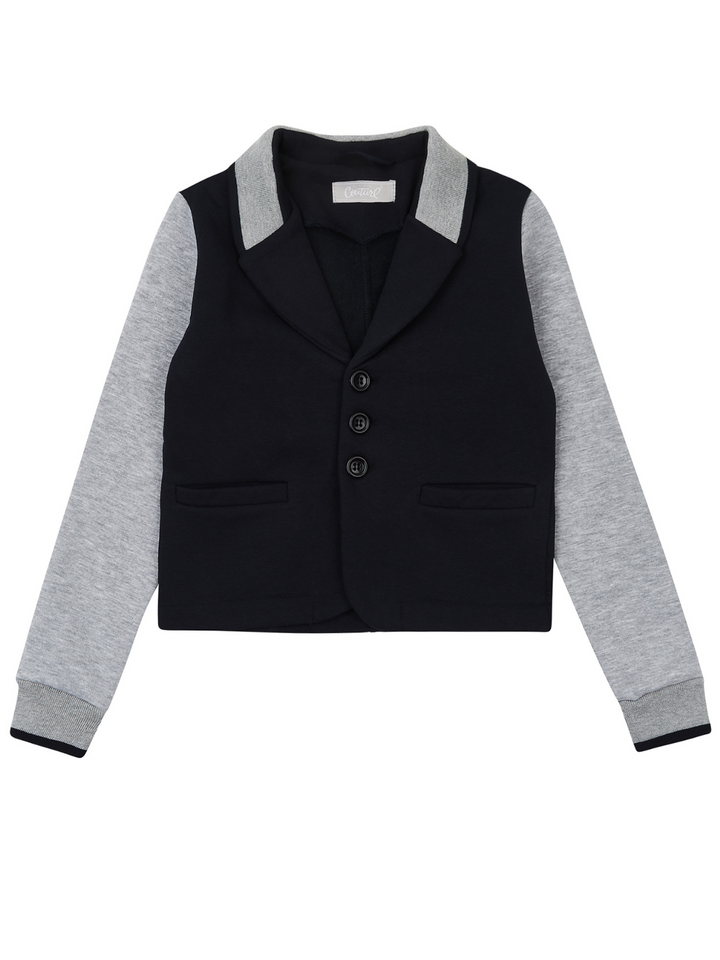 Varsity Style Blazer Jacket by Kids Couture Mia Belle Girls