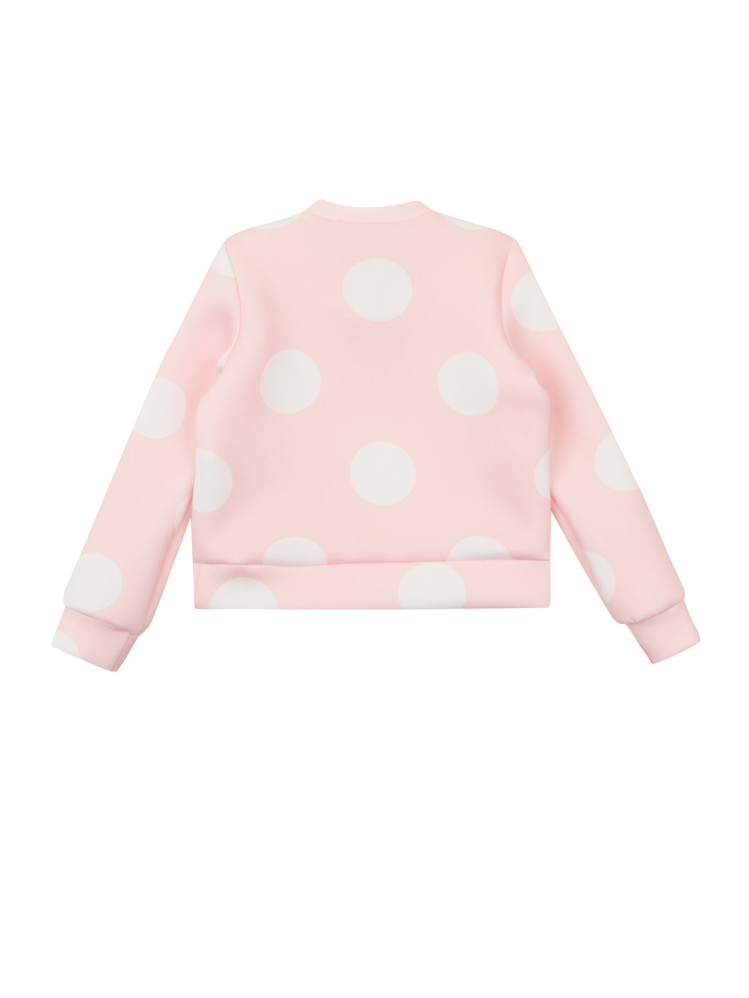 Pink Polka Dot Delight Sweatshirt by Kids Couture Mia Belle Girls