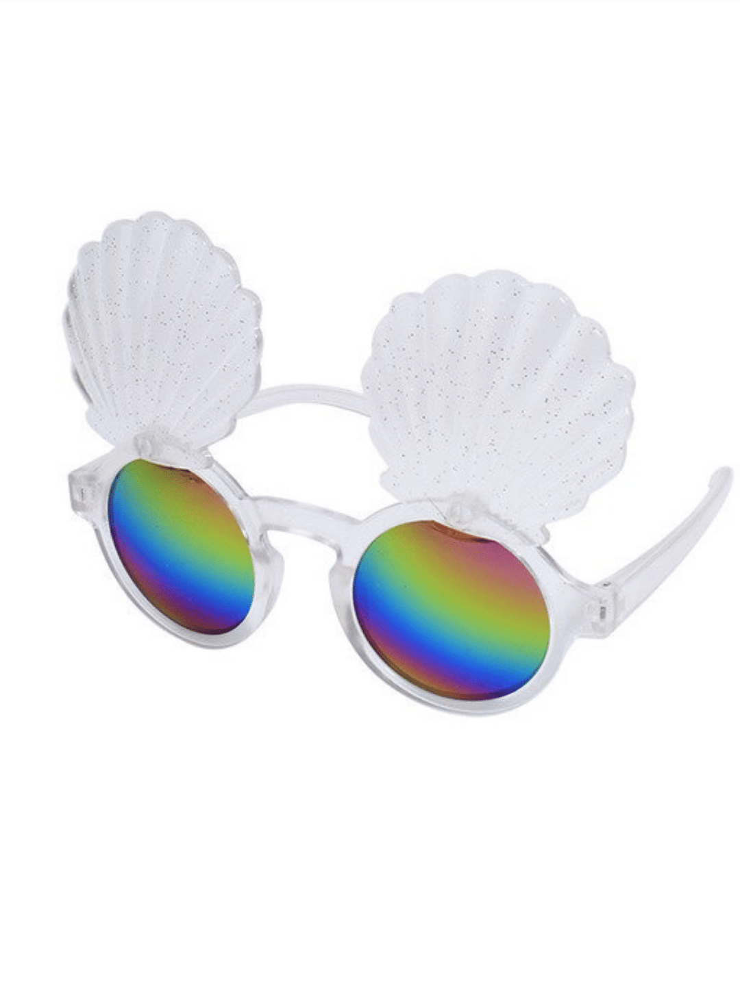Shining Shell Pink Round Sunglasses Mia Belle Girls