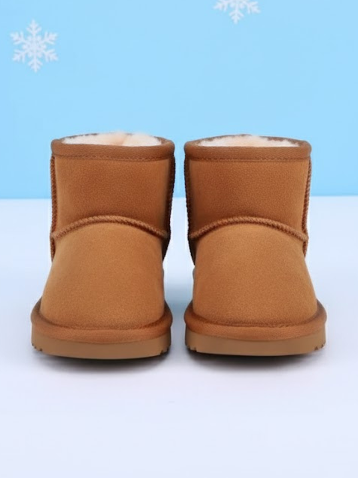 Let It Snow Fleece-Lined Snow Boots By Liv and Mia Mia Belle Girls