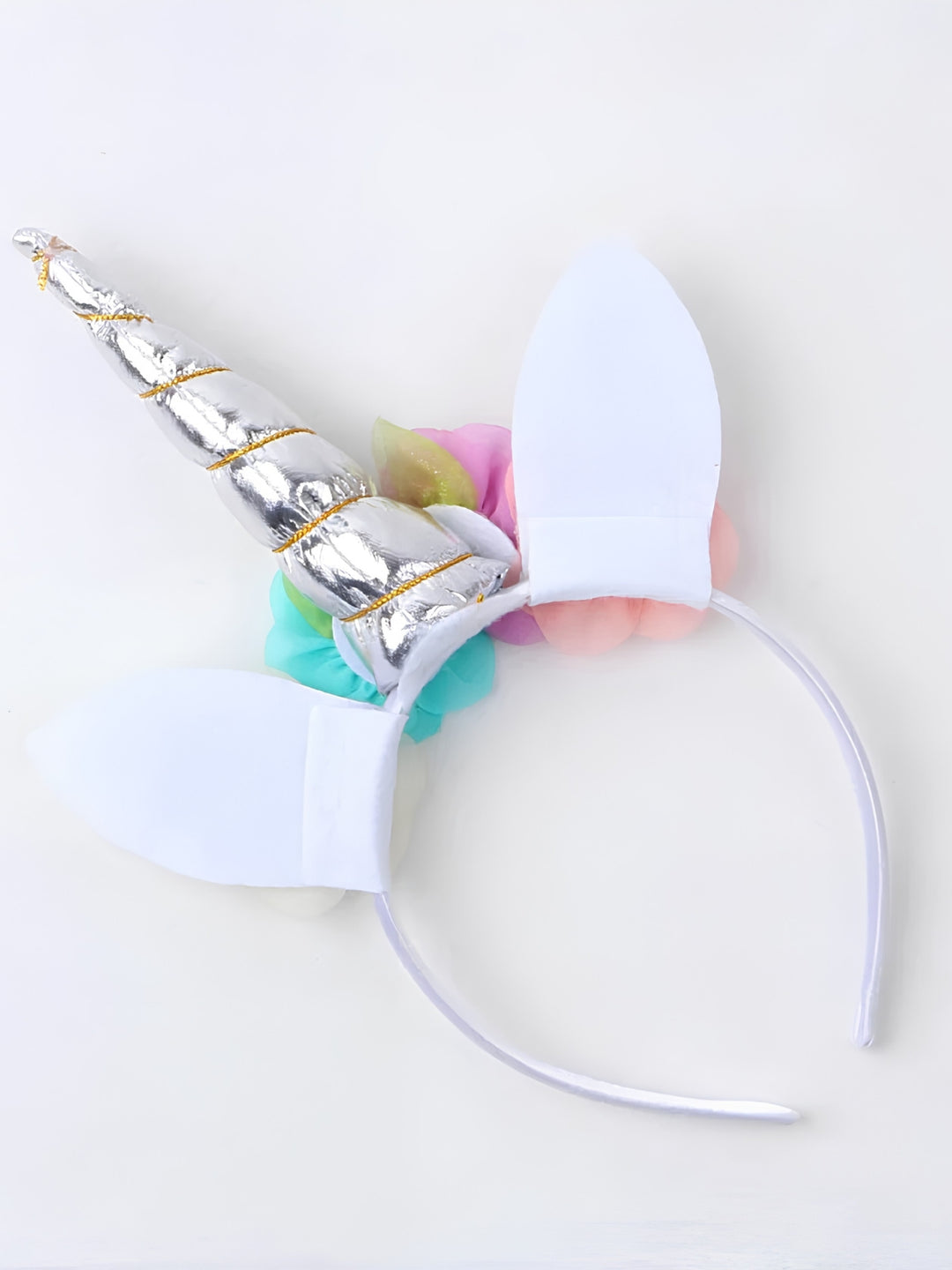 Girls Unicorn Glitter Flower Headband