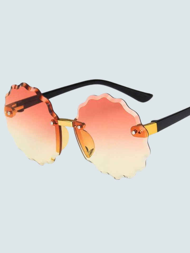 Girls Mirror Mirror Round Sunglasses Mia Belle Girls