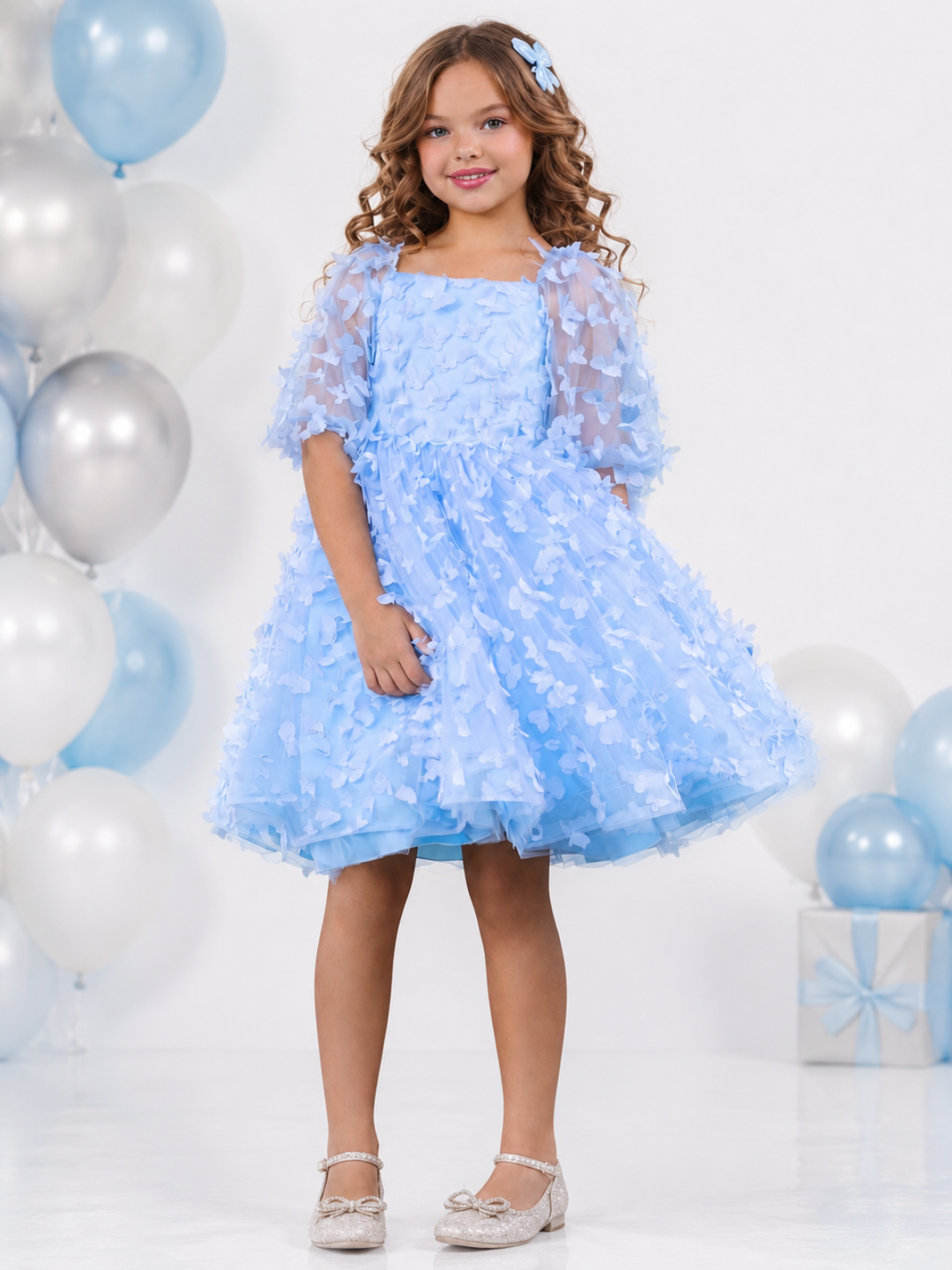 Butterfly Bliss Tulle Birthday Dress Mia Belle Girls