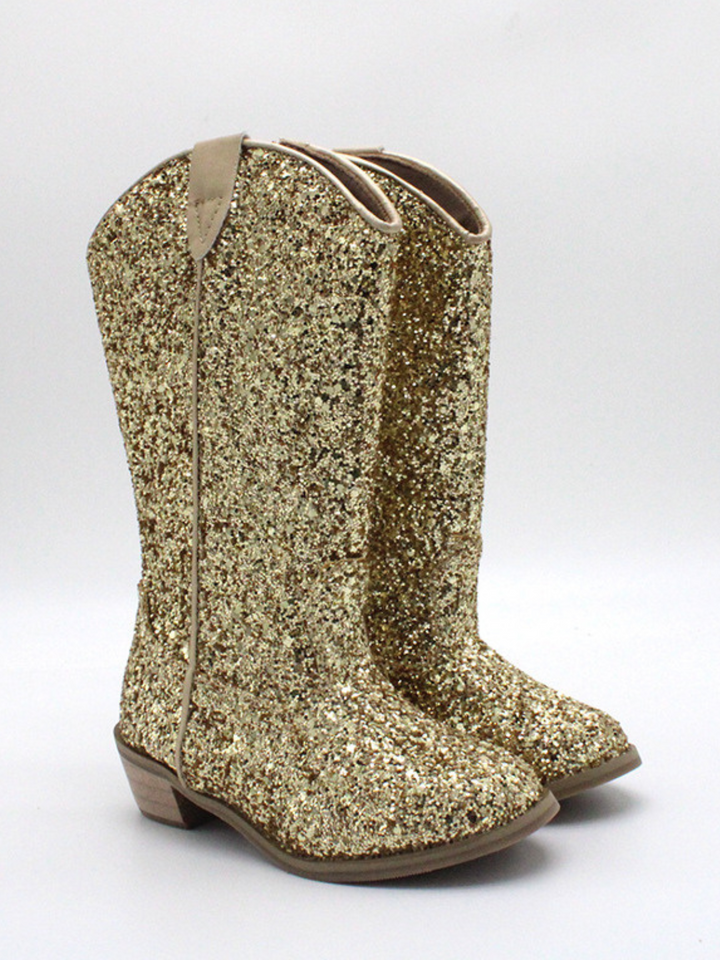 Sparkle and Shine Cowboy Boots by Liv and Mia