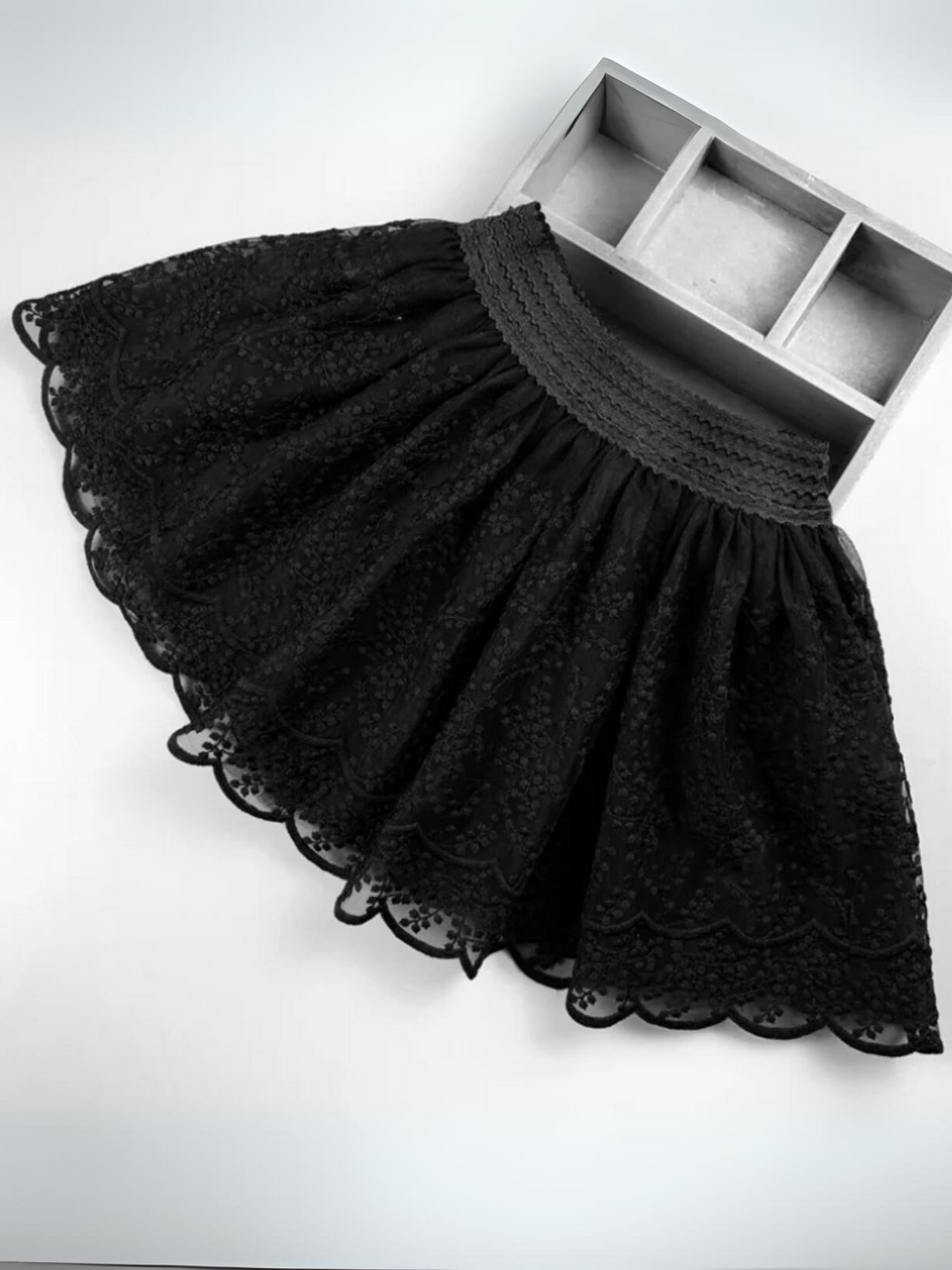 Girls Lovely Lace Tutu Skirt Mia Belle Girls