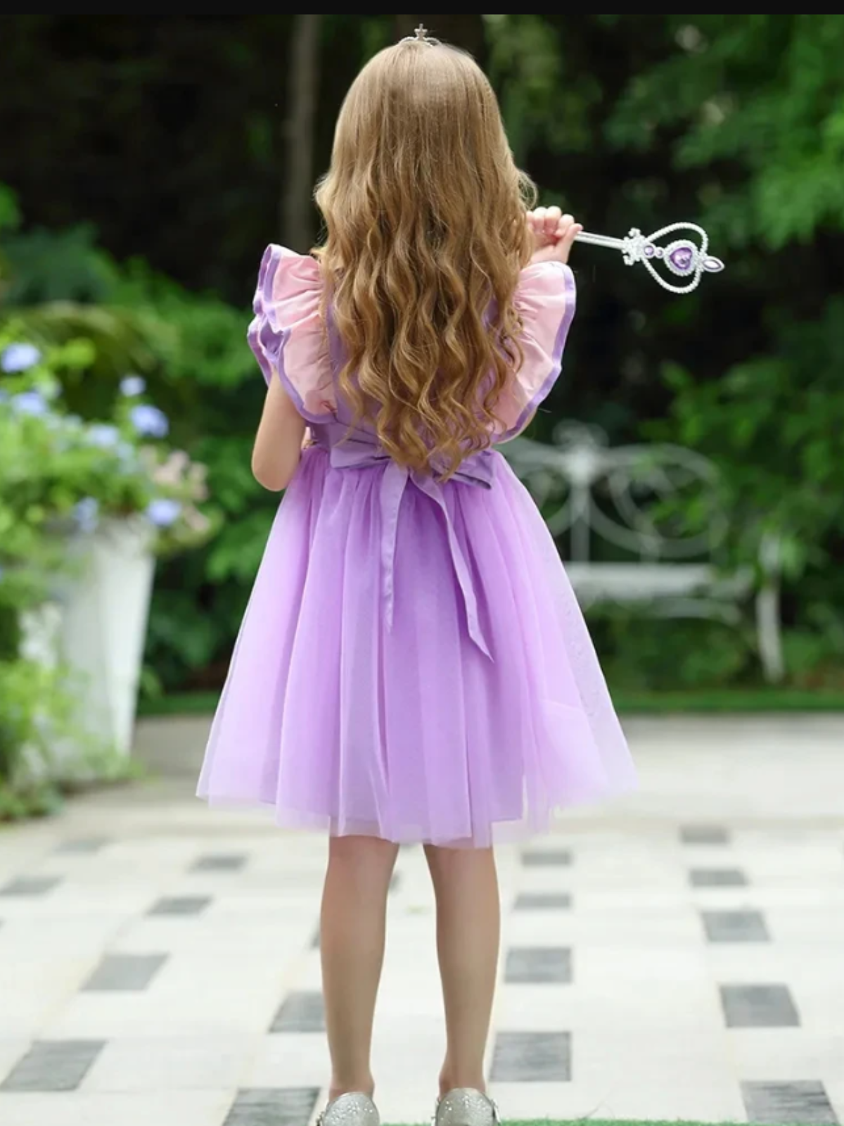 girls purple dress Girls: All For You Tiered Cotton Shop the Mint 4 yr MEDIUM Royal Magic Purple Tutu Dress