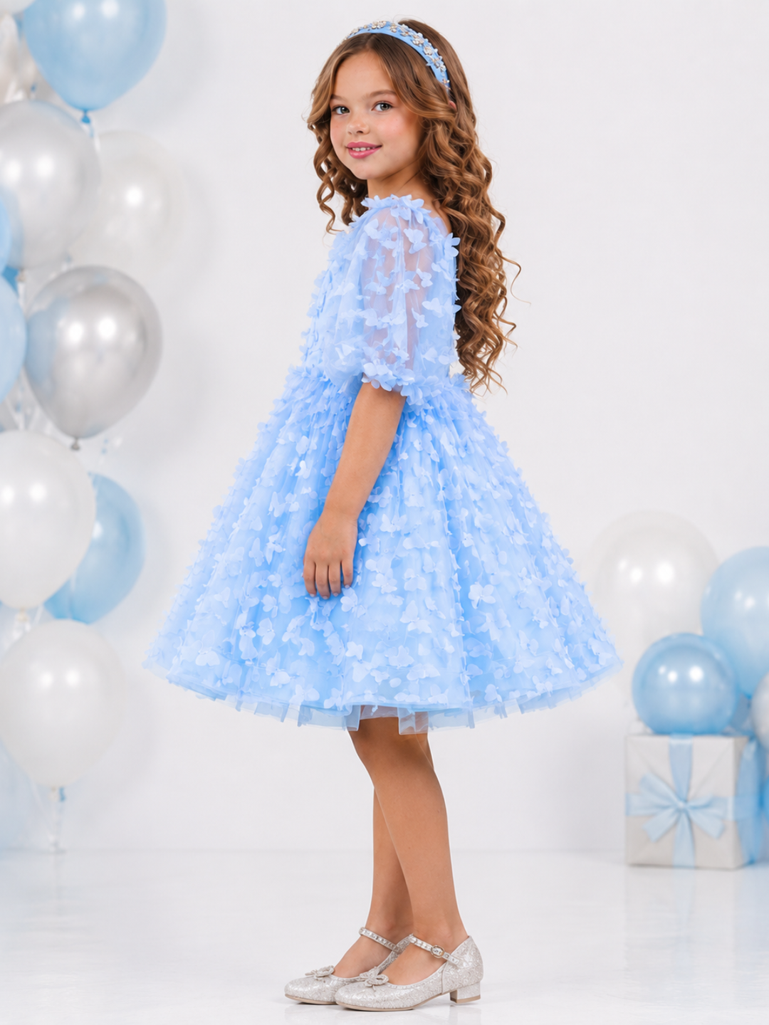 Butterfly Bliss Tulle Birthday Dress Mia Belle Girls