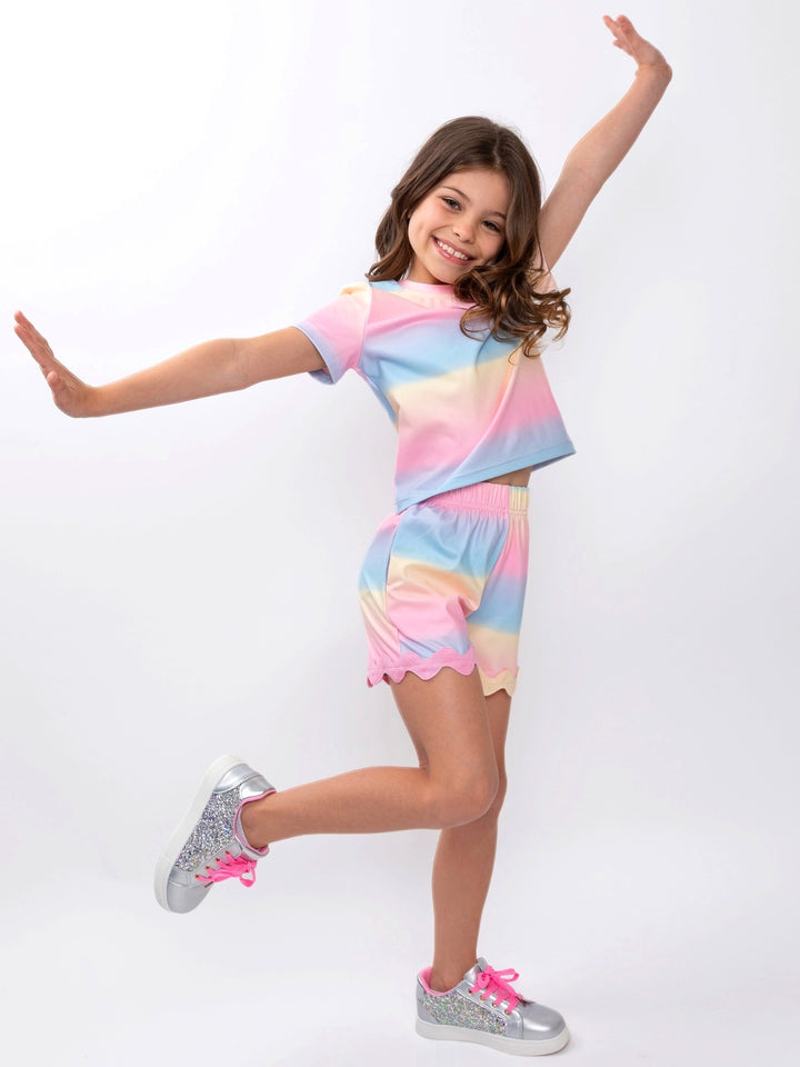 Pastel Dreams Active Top and Short Set