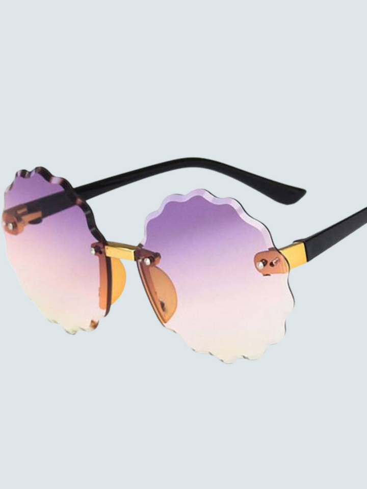 Girls Mirror Mirror Round Sunglasses Mia Belle Girls