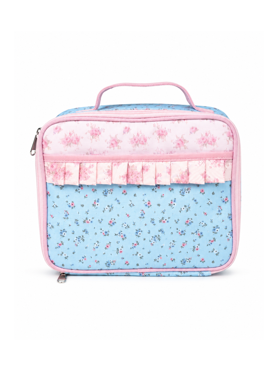 Sweet Scholar Quilted Ruffle Backpack & Lunch Box