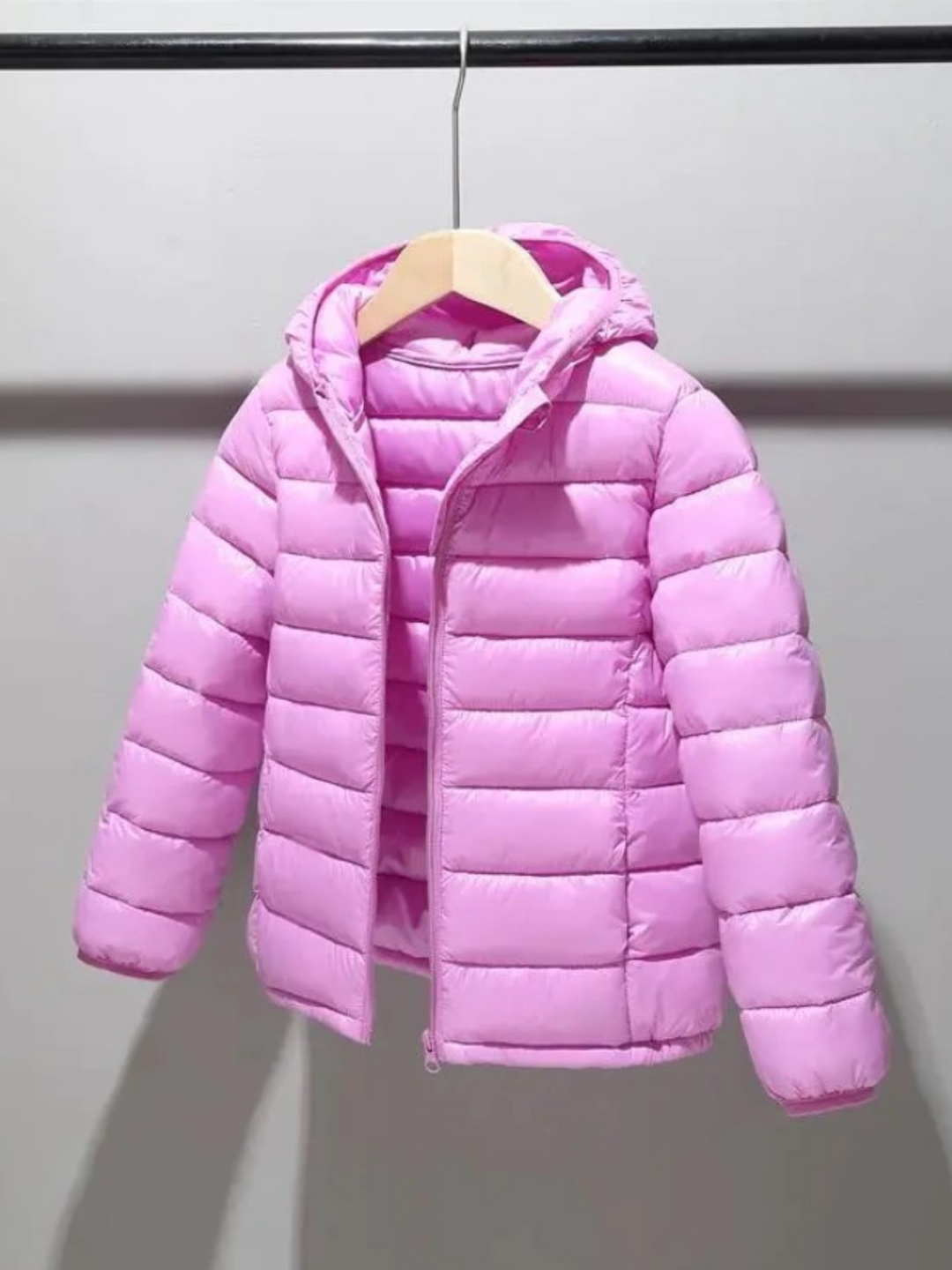 Cool Chick Hooded Puffer Jacket Mia Belle Girls