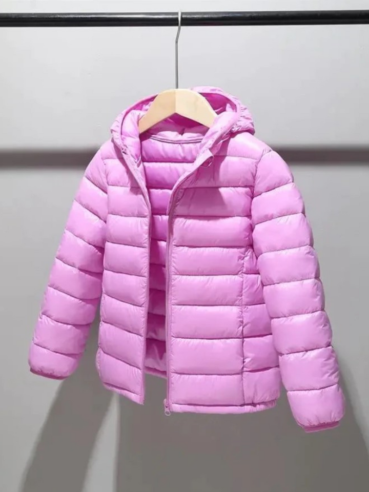 Cool Chick Hooded Puffer Jacket Mia Belle Girls