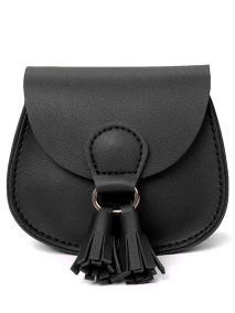 Girls Saddlebag Style Crossbody Handbag