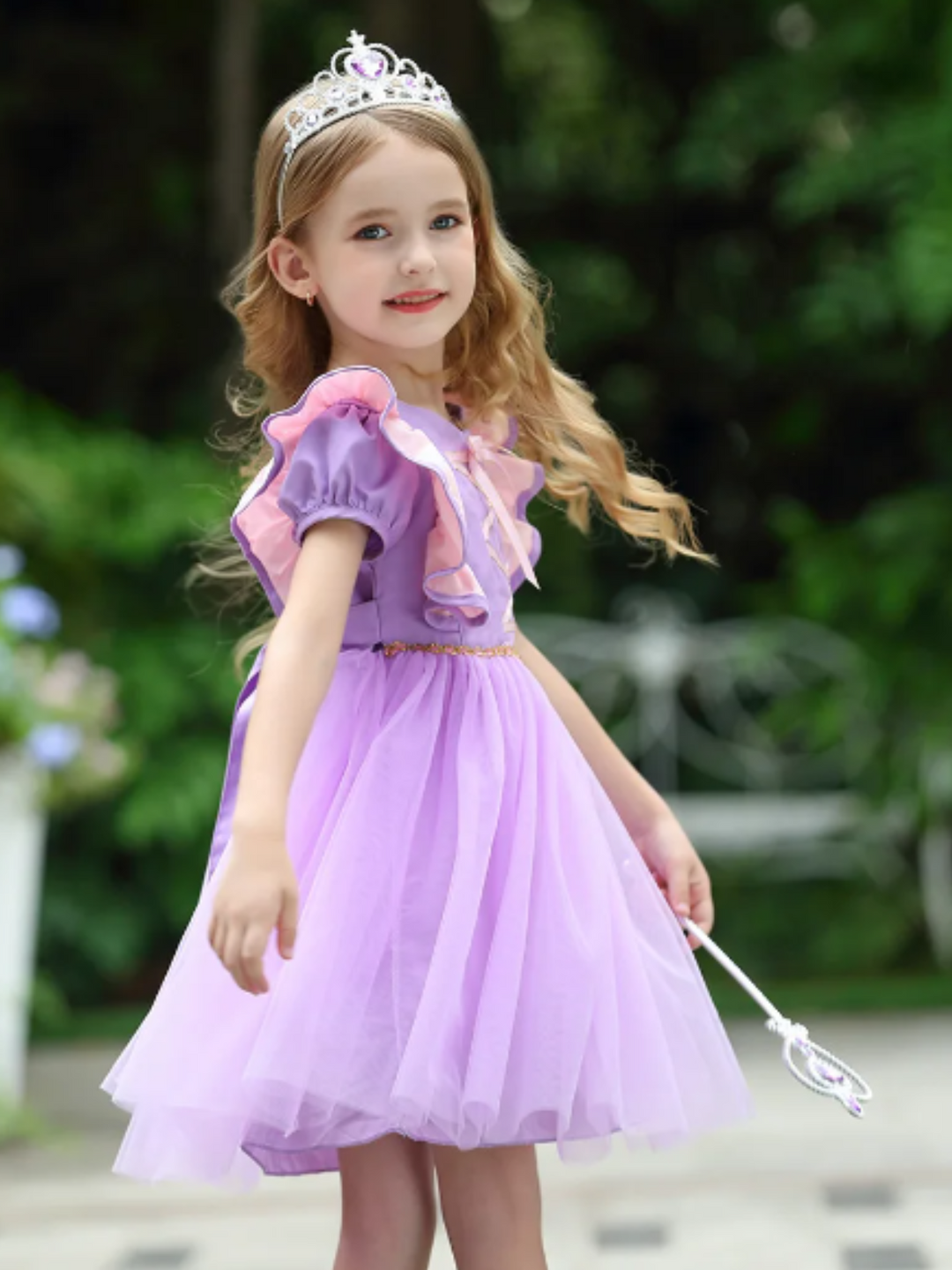 tutu dress toddler Petite Hailey Girl's FRILL LAYERED whether for a wedding Bb Starlore Tulle Dress