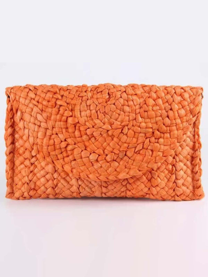 Hello Sunshine Small Straw Pouch Mia Belle Girls