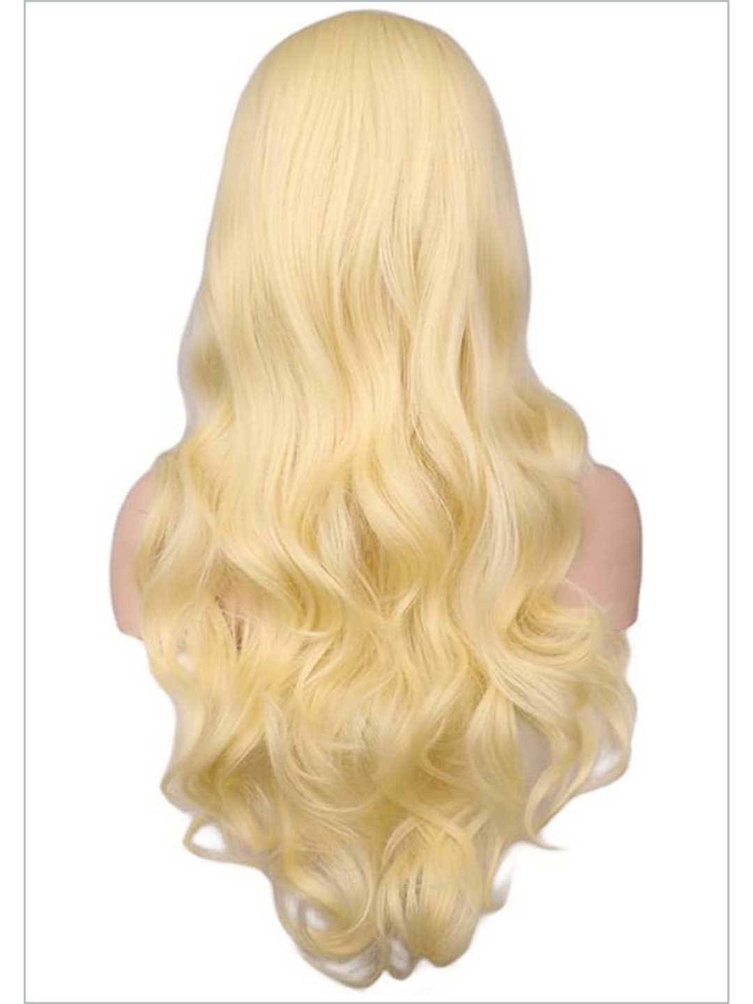 Mia Belle Girls Long Blonde Cosplay Wig | Halloween Accessories