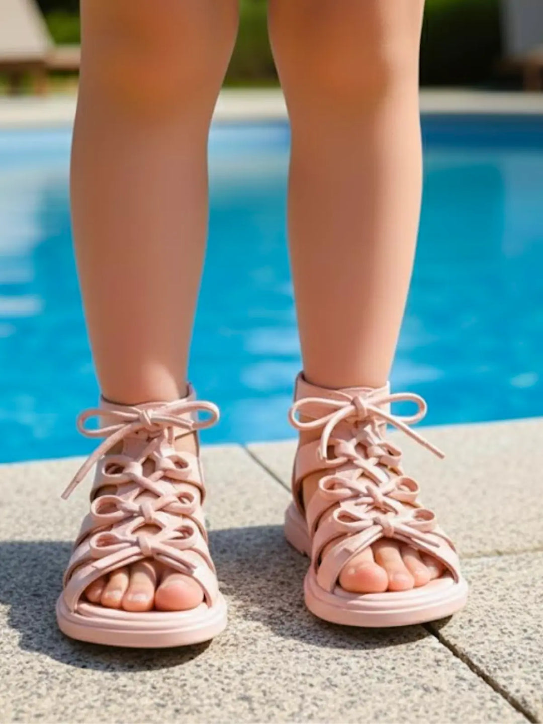 Walk Your Way Gladiator Sandals By Liv and Mia Mia Belle Girls