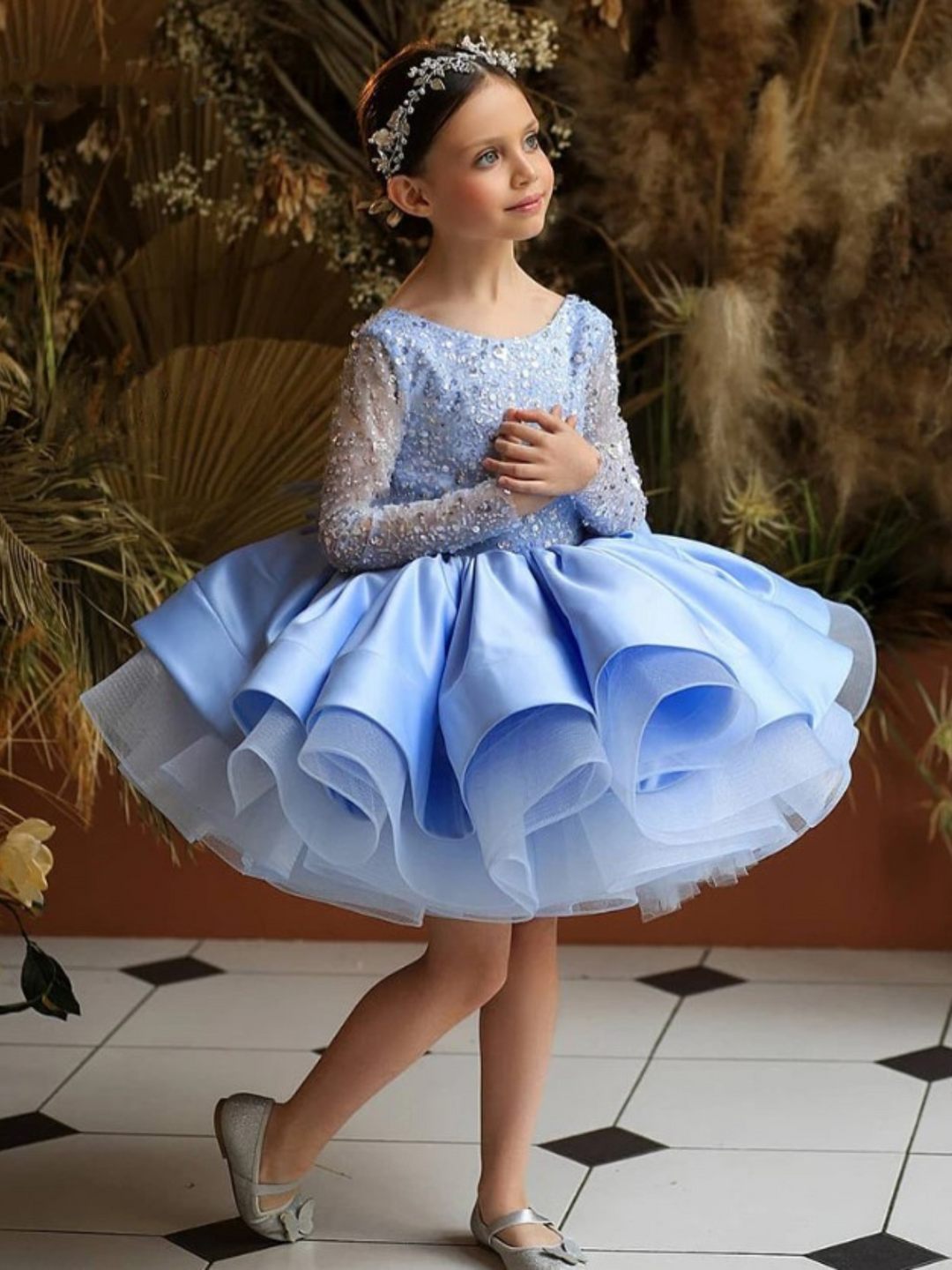 My Fabulous Life Backless Tulle Special Occasion Dress Mia Belle Girls