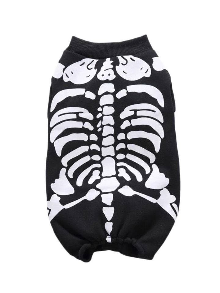 Dog Spooky Skeleton Halloween Costume Mia Belle Girls
