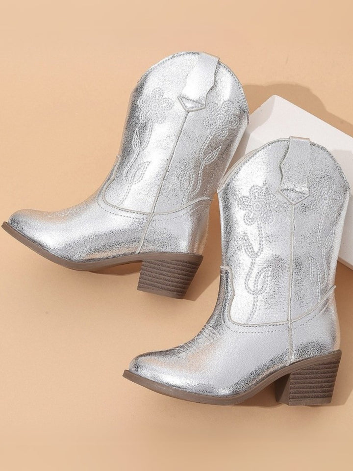 Shimmering Western Cowgirl Boots