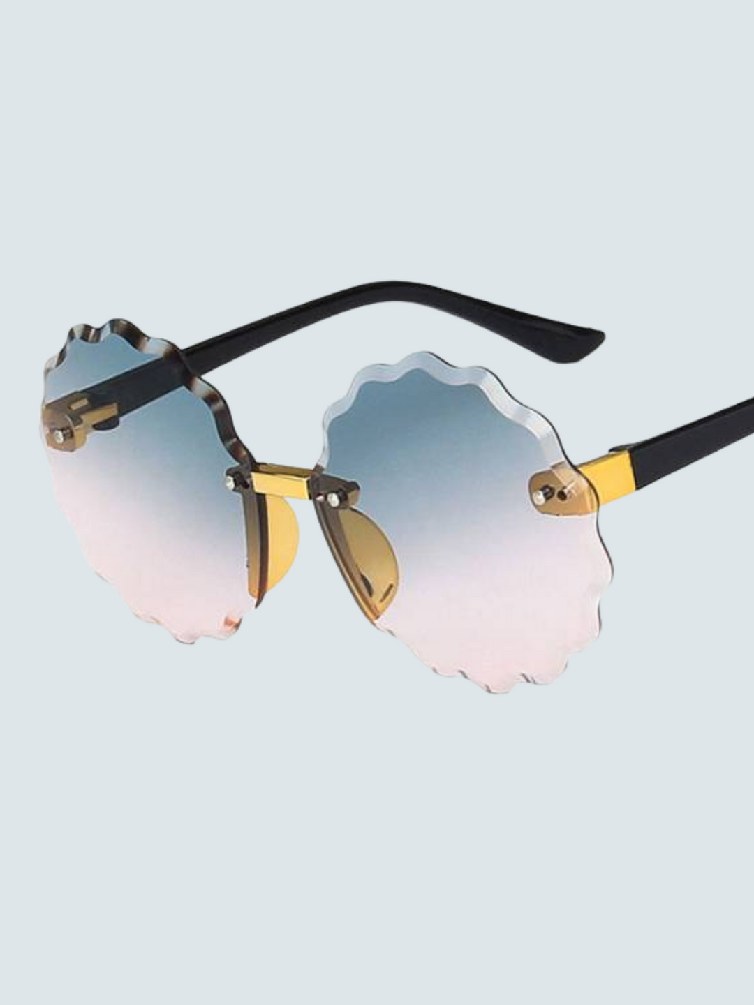 Girls Mirror Mirror Round Sunglasses Mia Belle Girls