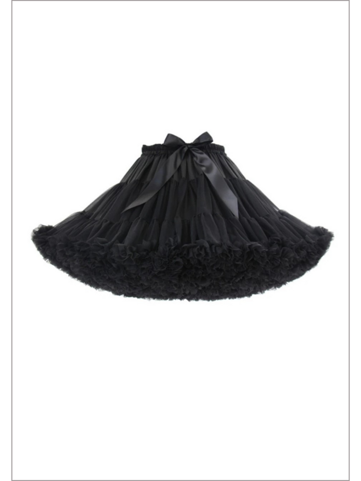 Mia Belle Girls Ruffle Underskirt | Girls Accessories