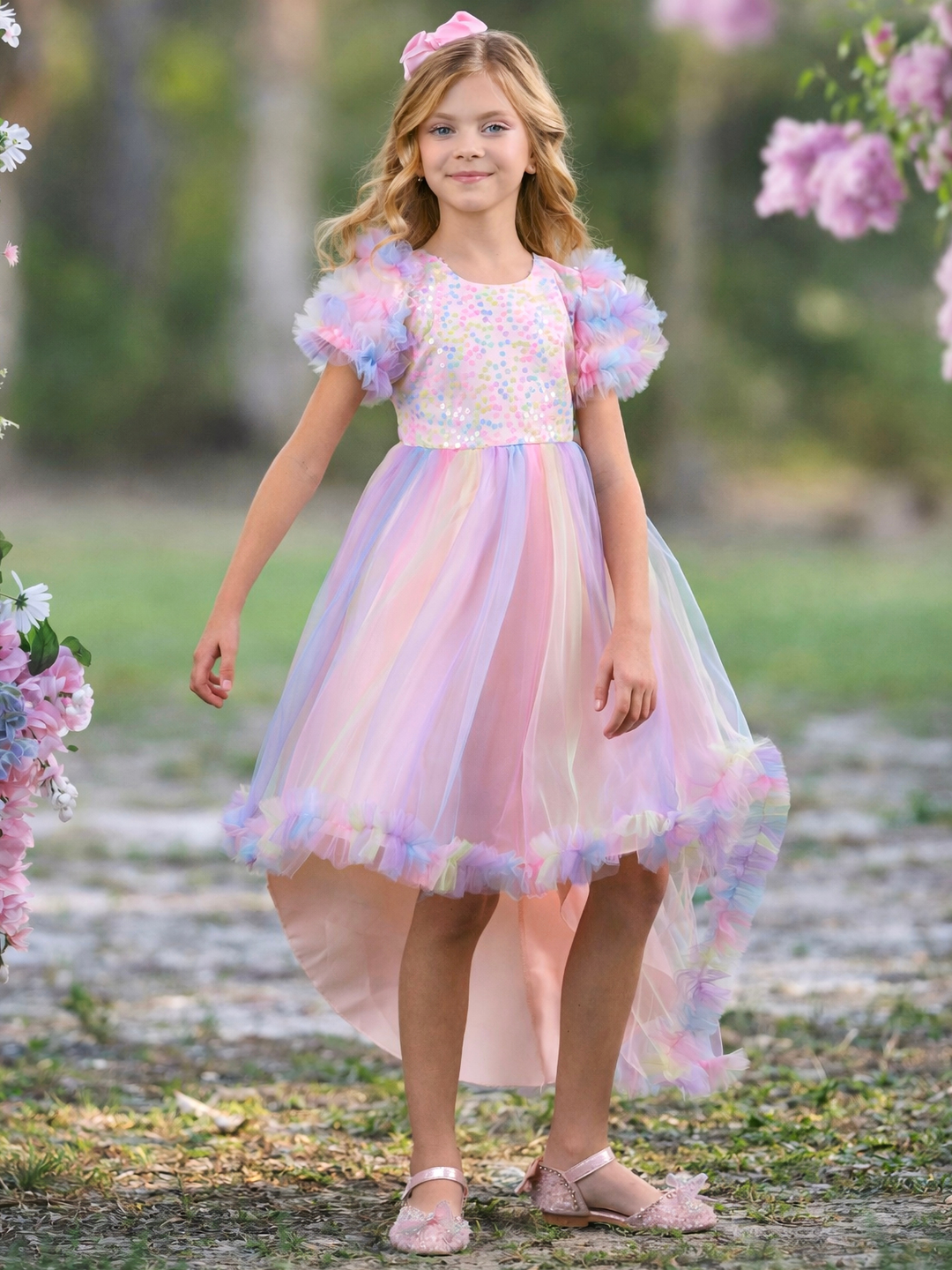 rainbow dress pastel Unique Vintage Stripe Lombard Swing whimsical look Pastel Rainbow Dress Women, Bodycon