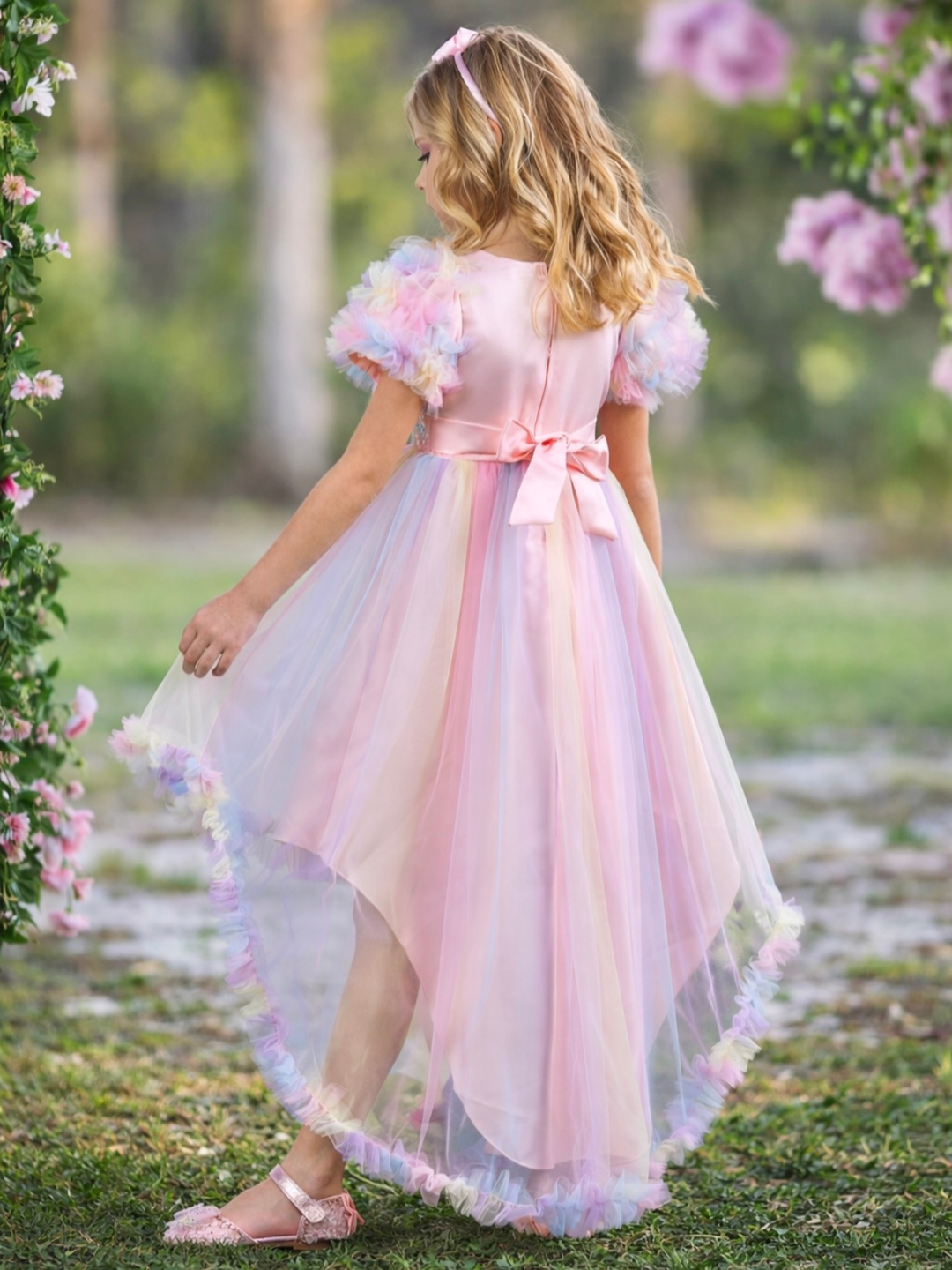 My Pastel Party Rainbow Dressy Dress Multicolor / 3T