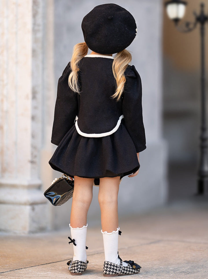 Preppy Makeover Jacket and Skirt Set Mia Belle Girls