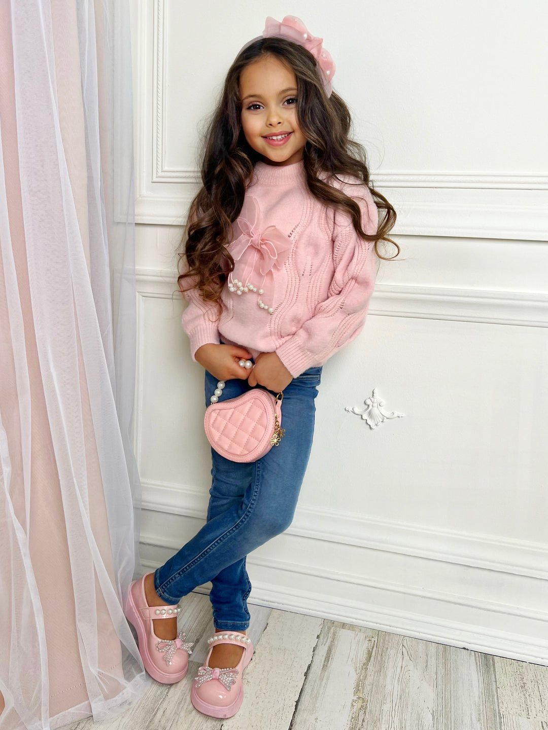 Mia Belle Girls Knit Pullover Sweater | Girls Winter Tops