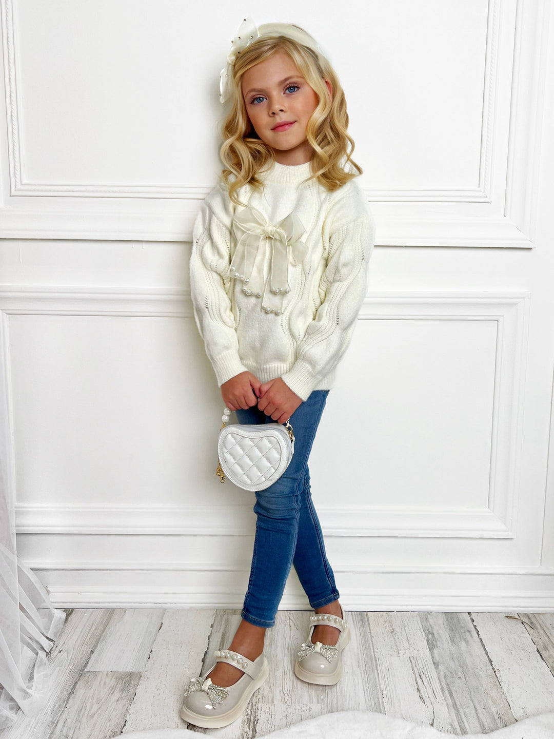 Mia Belle Girls Knit Pullover Sweater | Girls Winter Tops