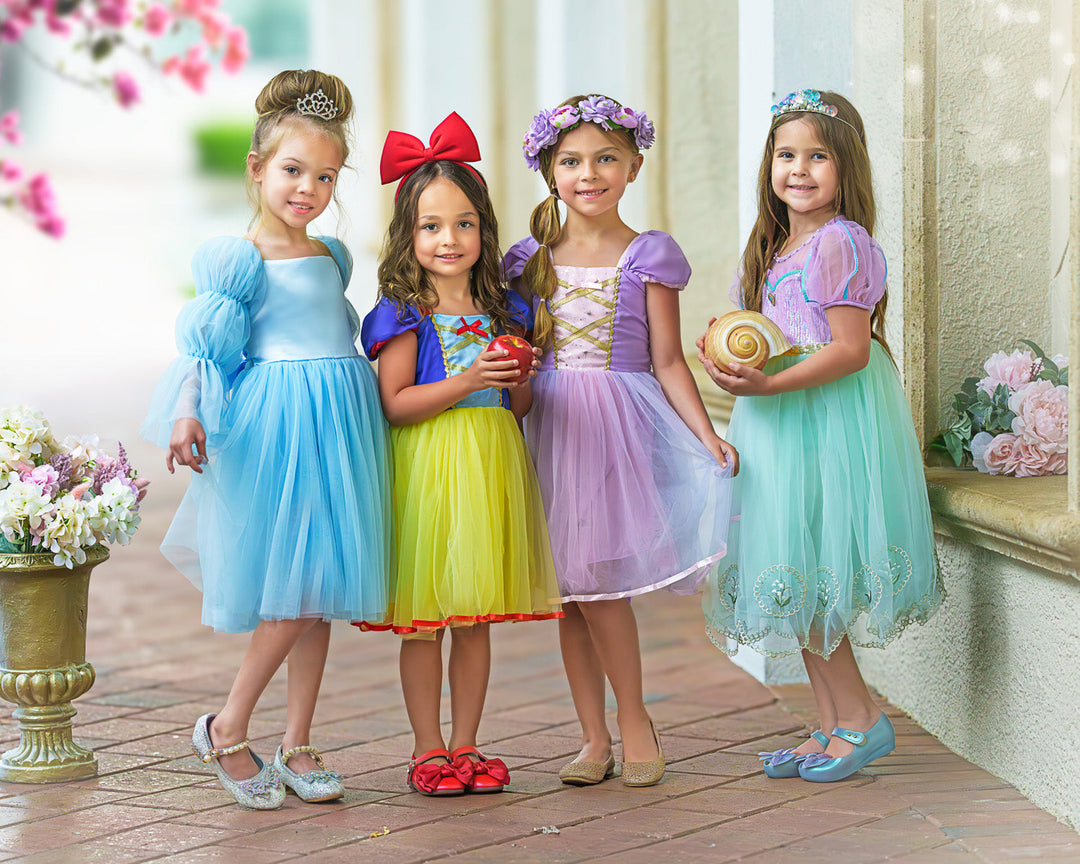disney princess dress up Tangled In Tulle Princess Inspired Costume Dress Light Purple / 5Y
