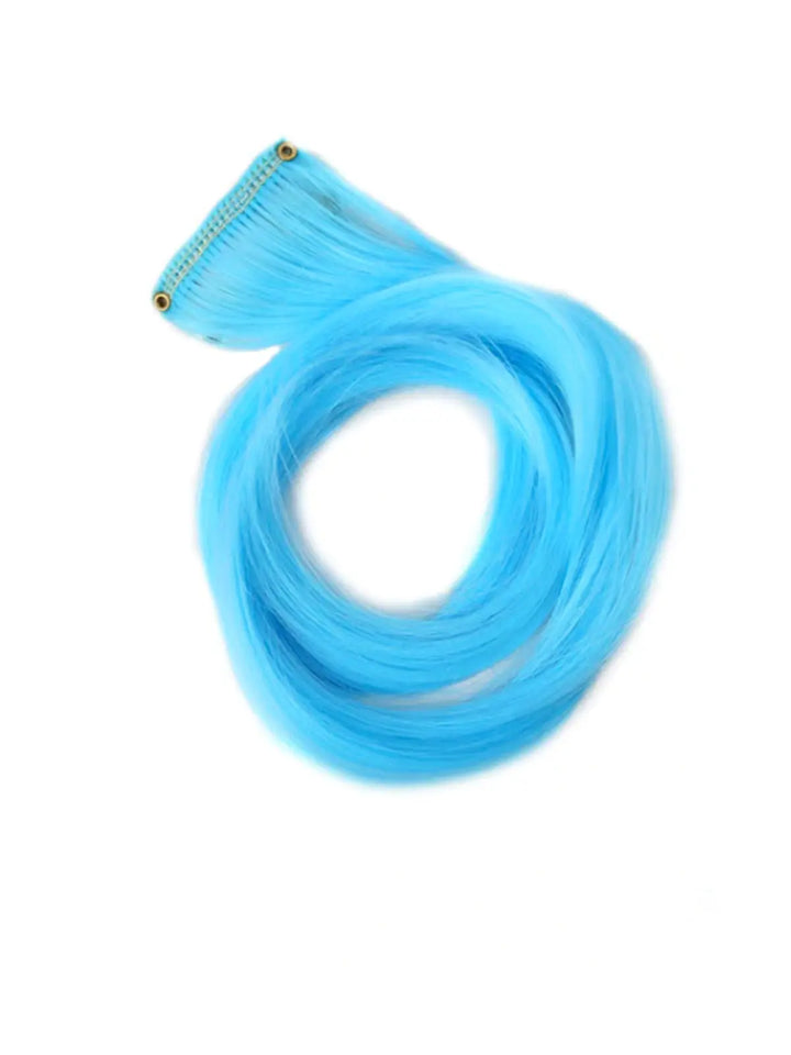 Kids Halloween Wigs | Mermaid Hair Clip Extension | Mia Belle Girls