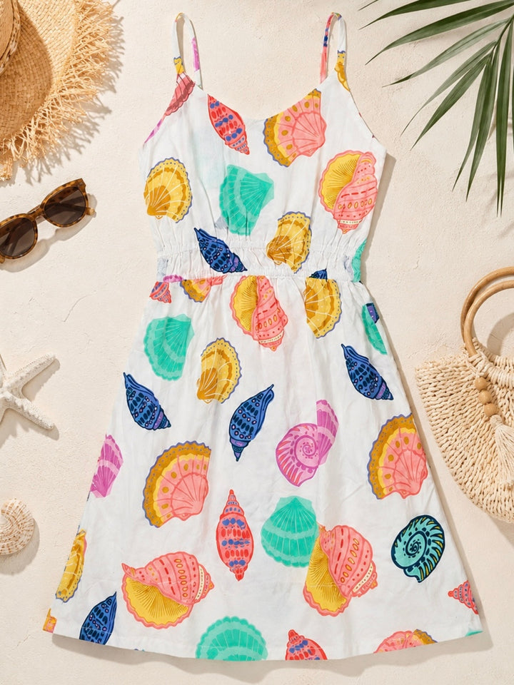 Sunshine Shells Colorful Cotton Sundress