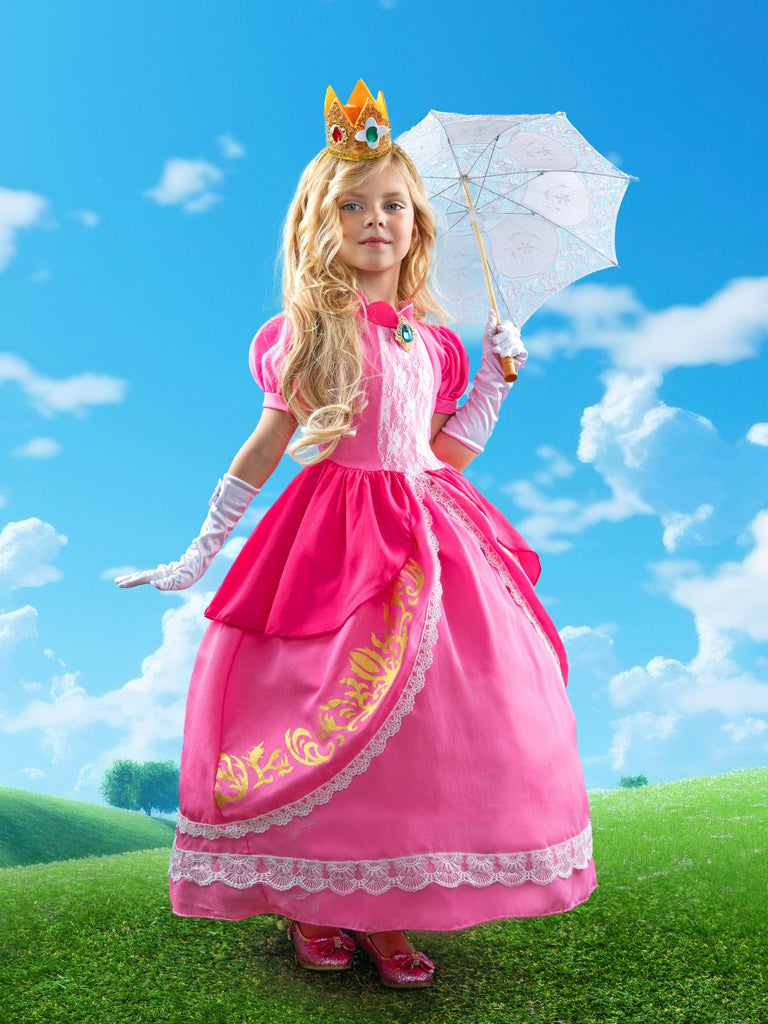 Pink Video Game Princess Costume Gown