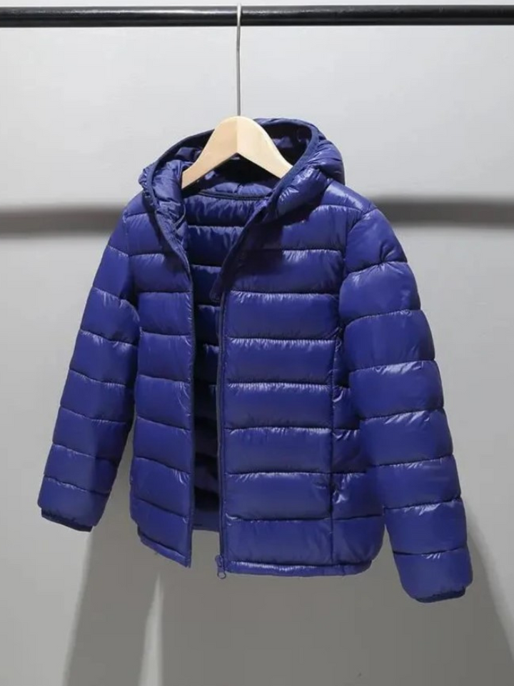 Cool Chick Hooded Puffer Jacket Mia Belle Girls