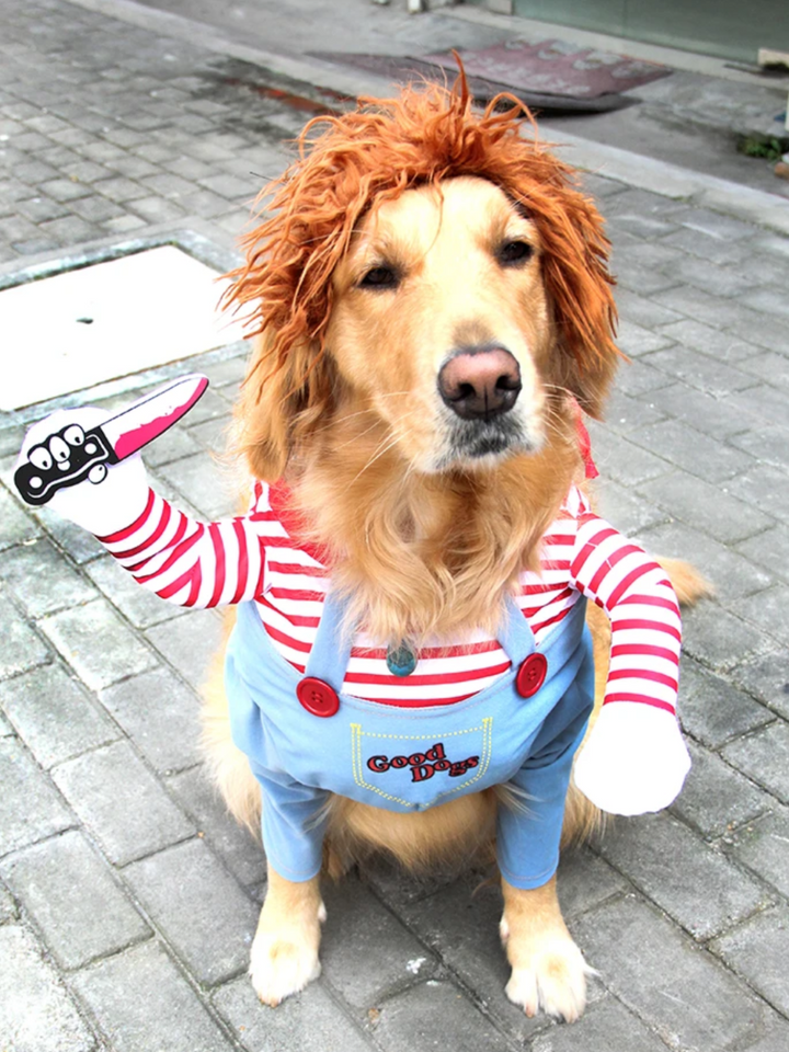 Dog Scary Doll Halloween Costume Mia Belle Girls