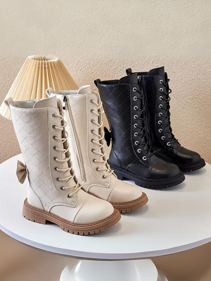 Fall Casual High-Top Waterproof Boots Mia Belle Girls