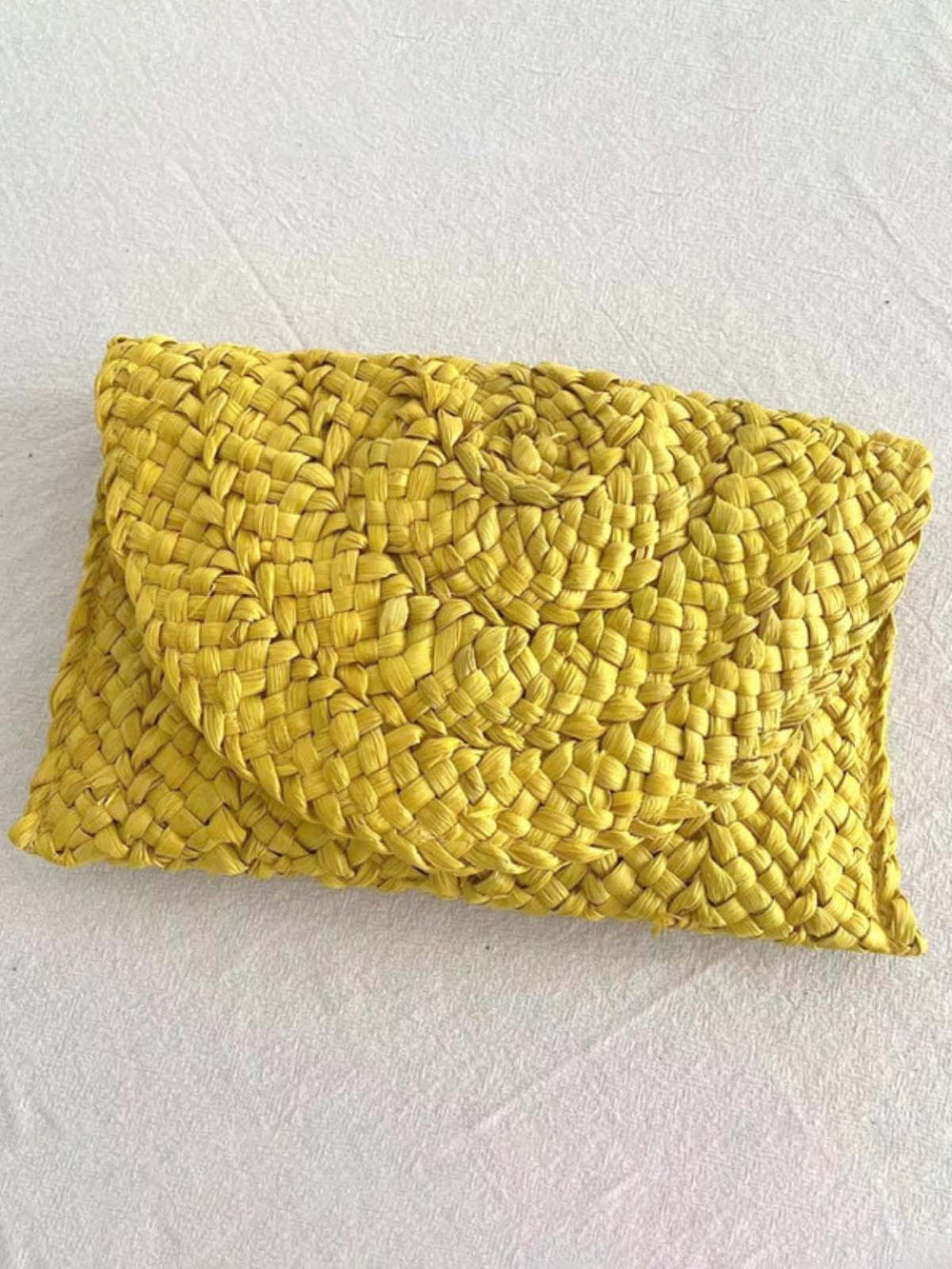Hello Sunshine Small Straw Pouch Mia Belle Girls
