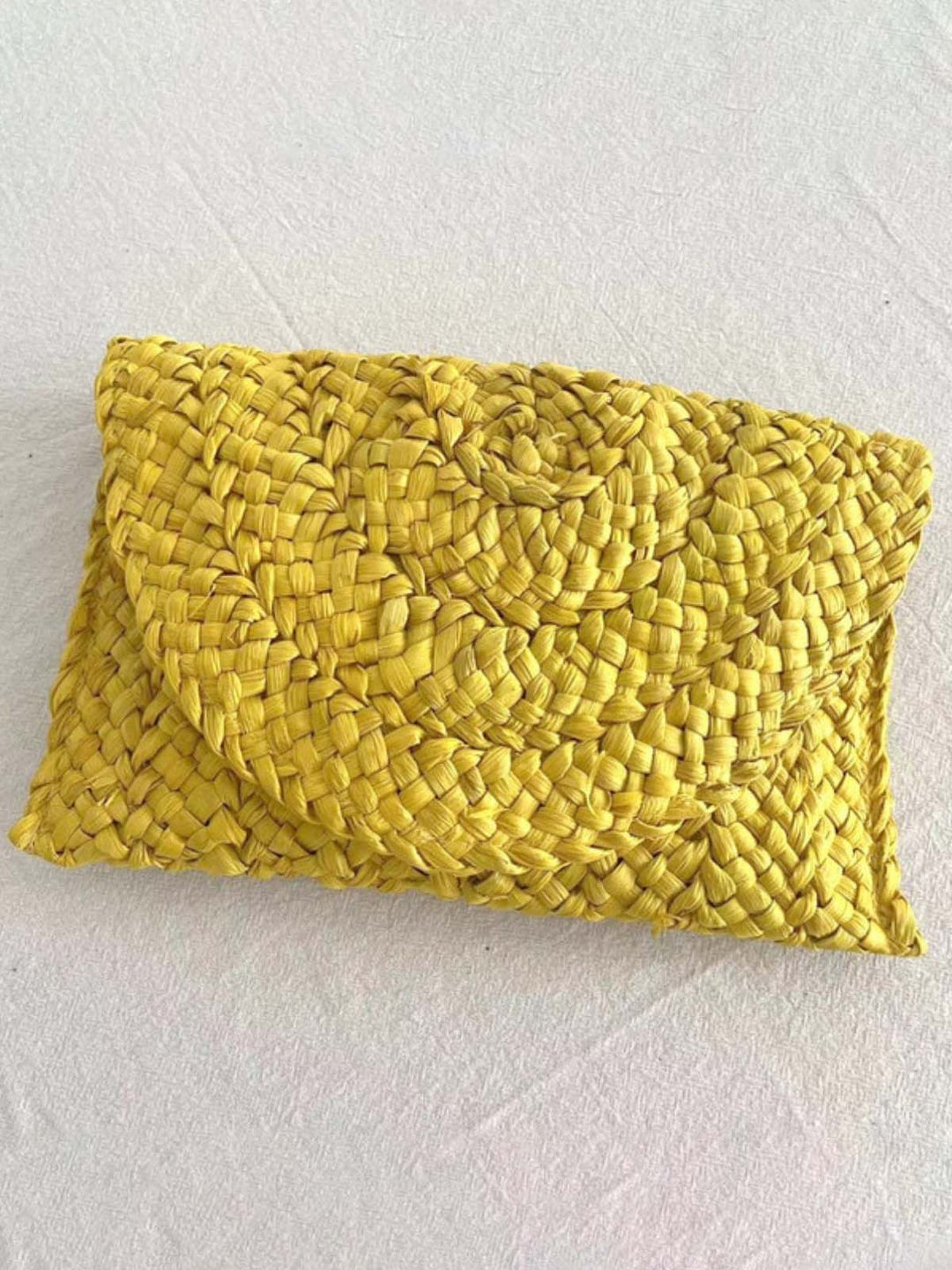 Hello Sunshine Small Straw Pouch Mia Belle Girls