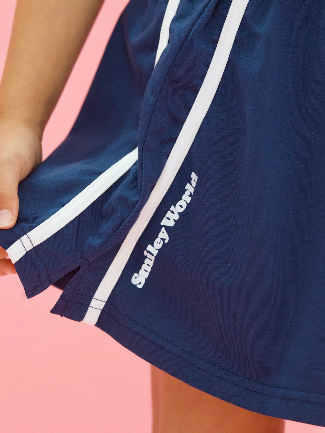 SmileyWorld Play Your Way Tie-Top Athletic Skirt Set